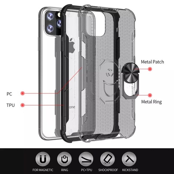 Iphone 11 Pro Max Clear Back Case - Picture 3 of 9